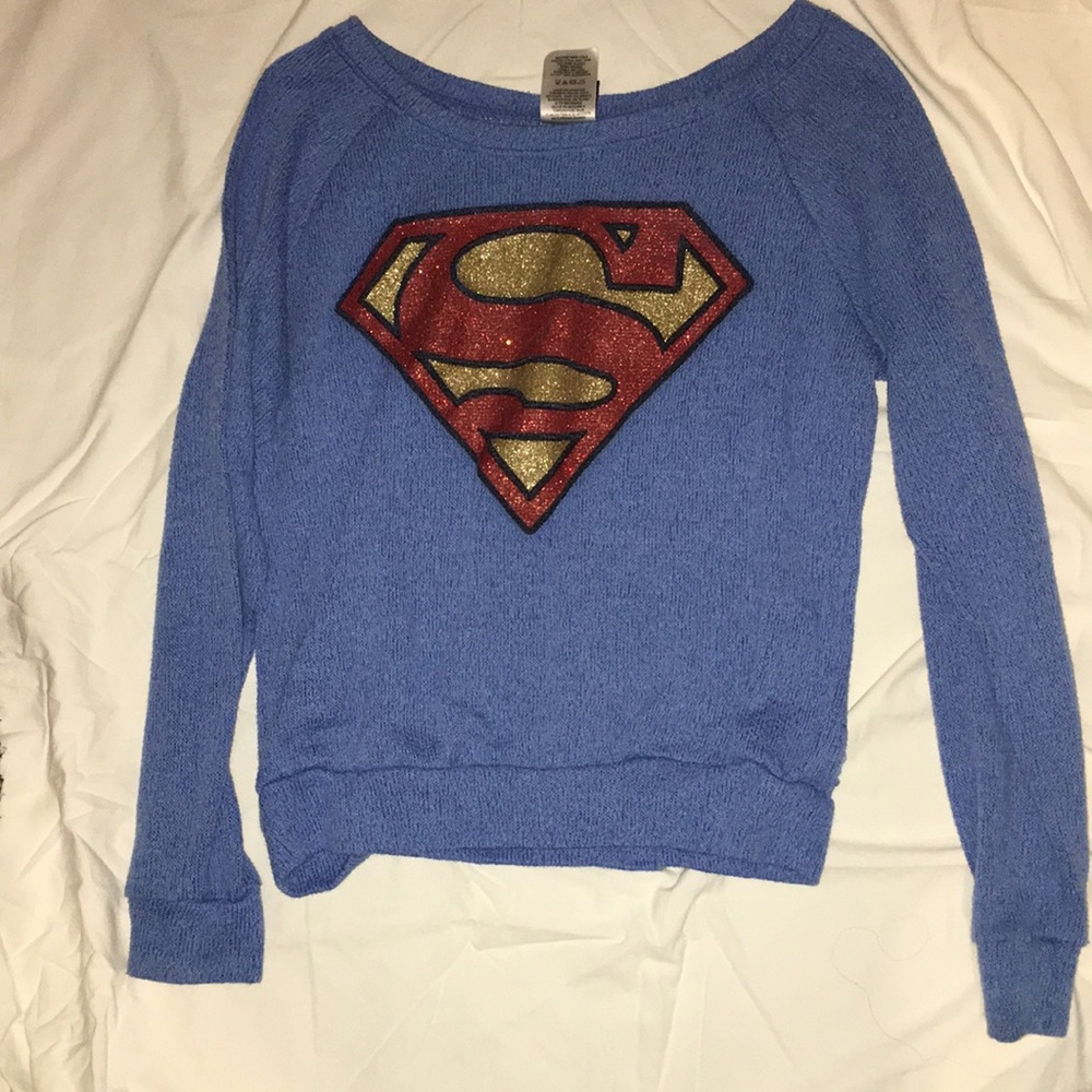 long sleeve Superman shirt
